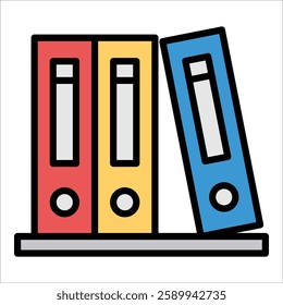 Documents Icon Element For Design