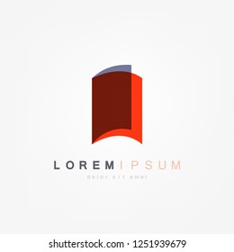 Documents icon. Flat illustration isolated on white background.