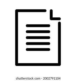 documents icon or logo isolated sign symbol vector illustration - high quality black style vector icons
