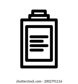 documents icon or logo isolated sign symbol vector illustration - high quality black style vector icons
