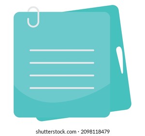 documents icon on white background