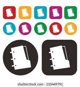 Documents icon / Paper icon / Note Book icon