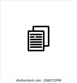 Documents icon vector