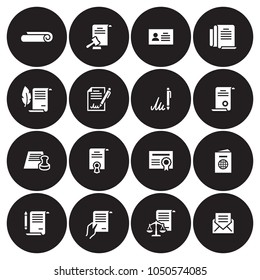 Documents Icons Set