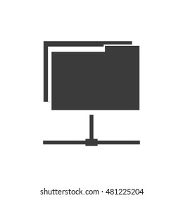 documents management center isolated icon vector illustration design