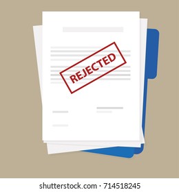 documents on the folder