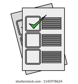 documents paper isolated icon