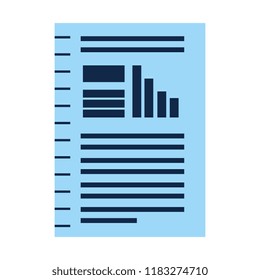 documents paper isolated icon