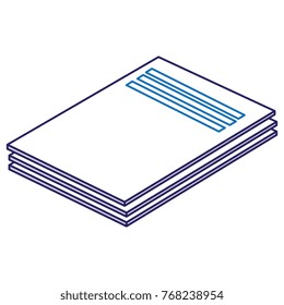 documents paper isolated icon