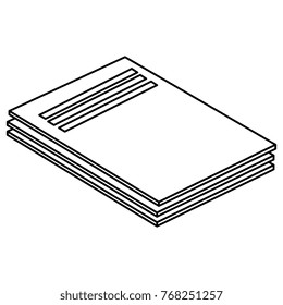 documents paper isolated icon
