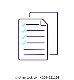 Documents stack vector icon. filled flat sign for mobile concept and web design. File documents simple solid icon. Symbol, logo illustration. Pixel perfect vector graphics