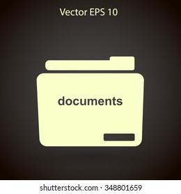 documents vector icon