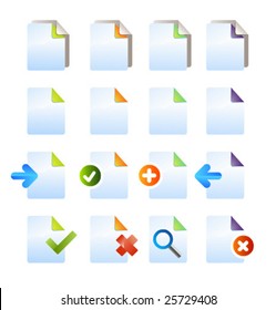 Documents. Vector only.