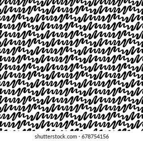 Doddle line - abstract seamless pattern, vector illustration