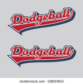 Dodgeball Sport Tail