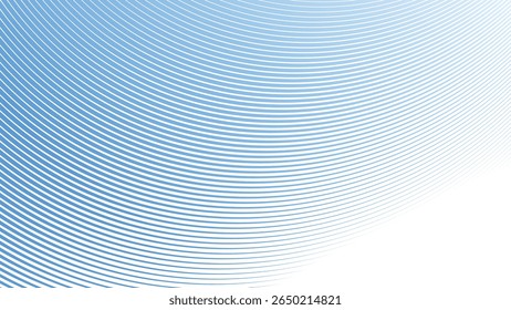 Dodger blue gradient with stripes line background for modern abstract digital fabric and graphic design