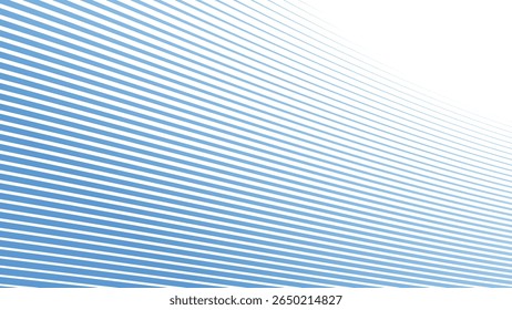 Dodger blue gradient with stripes line background for modern abstract digital fabric and graphic design