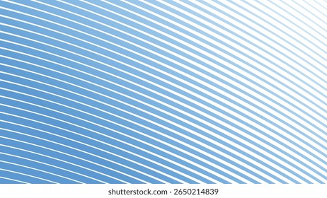 Dodger blue gradient with stripes line background for modern abstract digital fabric and graphic design