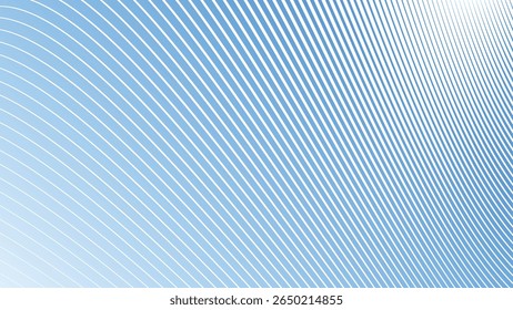 Dodger blue gradient with stripes line background for modern abstract digital fabric and graphic design