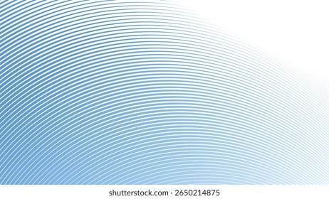Dodger blue gradient with stripes line background for modern abstract digital fabric and graphic design