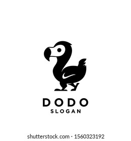 Dodo Bird Logo Icon Design Vector Illustration