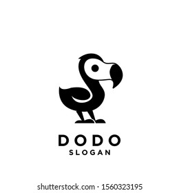 dodo bird logo icon design vector illustration