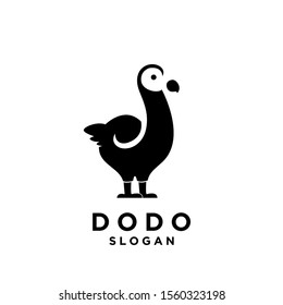 Dodo Bird Logo Icon Design Vector Illustration