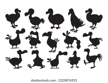 Dodo Bird Vector For Print, Dodo Bird Clipart, Dodo Bird vector Illustration