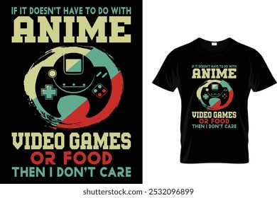 If It Doesn't Have To Do With Anime Video Games Or Food Then I Don't Care