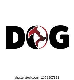 dog abstract logo design in adobe illustrator 