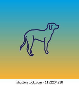 dog, animal, icon