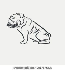 dog animal mammal vector cute 