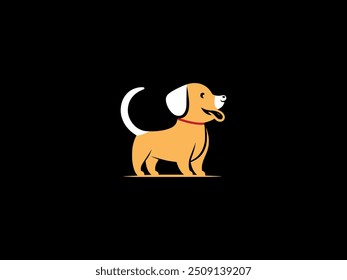 Dog art Design Vectore Poster
