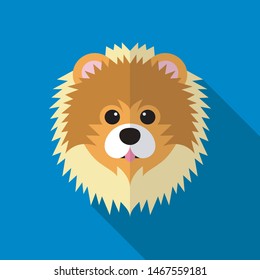 dog art vector icon design