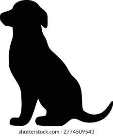 Dog Artwork | Labrador Retriever | Vector Animal Art