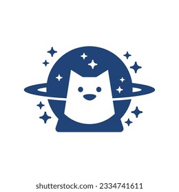 dog astronaut illustration. good for any business related to dog, pet, astronaut or space.