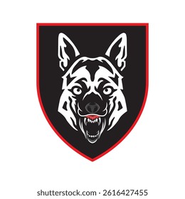 Dog Badge K9 Emblem Shield