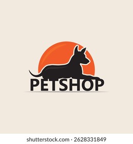 Dog With Ball Logo Design