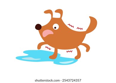 dog  bark salivation hydrophobia. rabies symptom