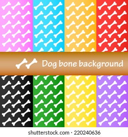 Dog bone background