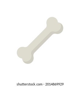 dog bone flat icon for apps and web sites