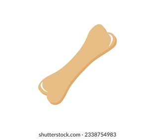 Dog bone icon. Dog chew bone. Dog bone. Puppy nutrition vector design and illustration.