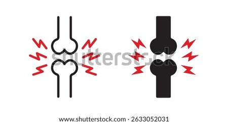 Dog bone icon in flat style. Human skeleton vector illustration on isolated background. Healthy orthopedic sign business concept.