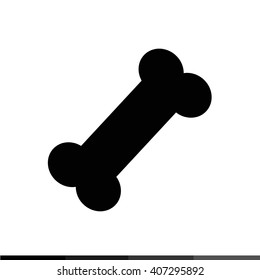 Dog Bone Icon Illustration design
