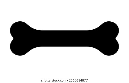 Dog Bone icon set. Vector illustrations. Bone dog icon isolated on white background. Bone dog symbol Vector.