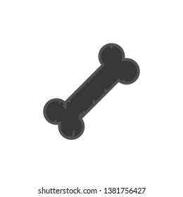 Dog bone icon symbol vector