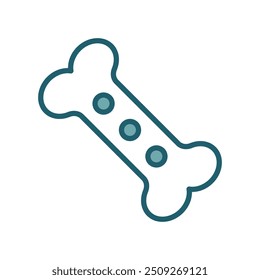 dog bone icon vector design template simple and clean