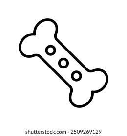dog bone icon vector design template simple and clean