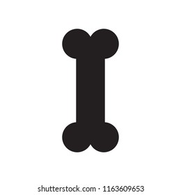 Dog bone icon vector illustration. Free royalty images.