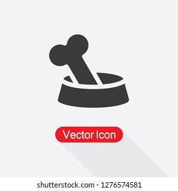 Dog Bone Icon Vector Illustration Eps10